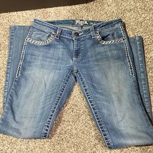 Rock 47 Wranglers size 28!
